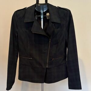 CAbi Green Plaid Women's Blazer